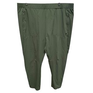 Trajectory men’s green active wear jogger pants pull on size 2xl